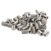 50Pcs Wire Thread Insert Stainless Steel Bushing Screw Hole Repair