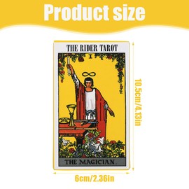 NHPY 1 x Rider waite tarot card, tarot cards, Karty Tarota dla początkujących, multicoloured