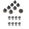 Place4parts Dishwasher Wheels Full Set for Electrolux ESL63010 ESL6114 ESL6115