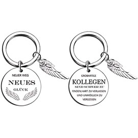 RiTeDei Schlüsselanhänger geschenk kollegin abschiedsgeschenk kollegen danke geschenk jobwechsel geschenk für abschied kollegin freundschaftsgeschenke geburtstag lieblingskollegin geschenk