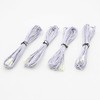 KOMIGAN 4 Pack 5 Meter (16.4ft) 2-PIN Dupont Terminal Male