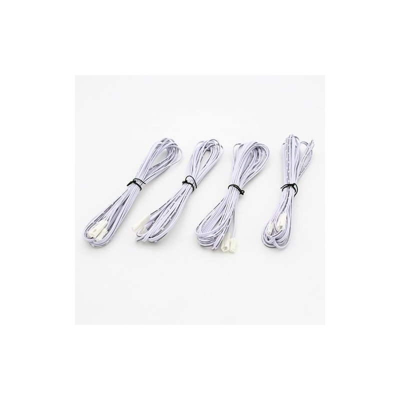 KOMIGAN 4 Pack 5 Meter (16.4ft) 2-PIN Dupont Terminal Male