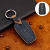 ontto ontto Rindsleder Autoschlssel Hlle Cover fr Toyota Camry CH-R