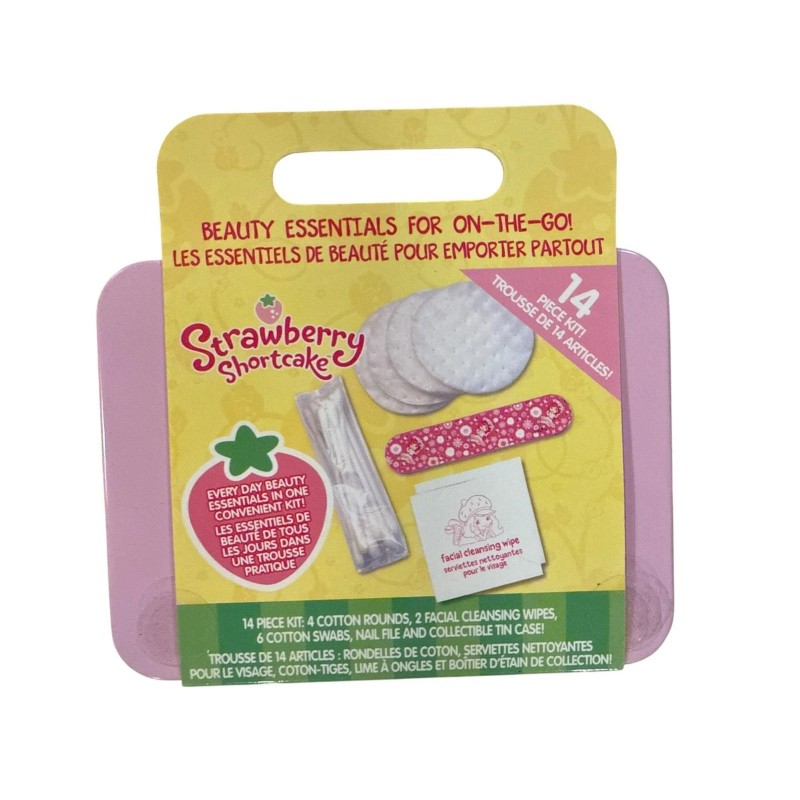 STRAWBERRY SHORTCAKE Beauty Essentials For On-The-Go! 14pc AS IS Vanity