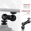 Lanxire Mini Magic Arm Multi-Function Double Ball Head with 1/4"