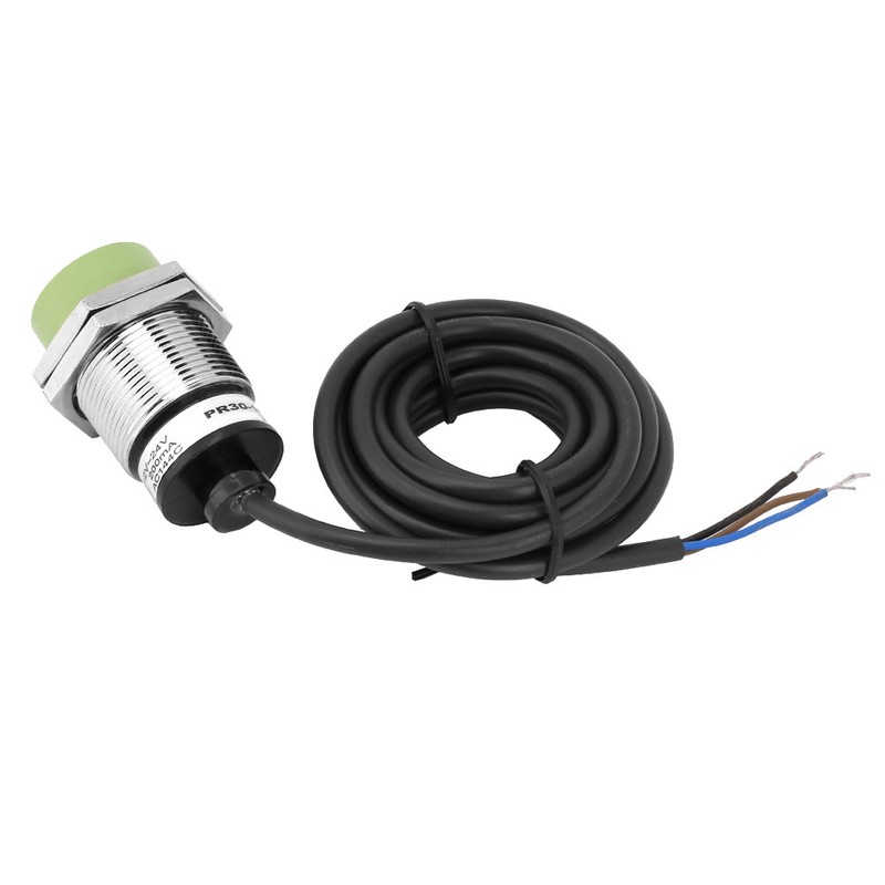 Nickel Plated Brass PR30-15DN NPN NO Inductive Proximity Sensor Switch