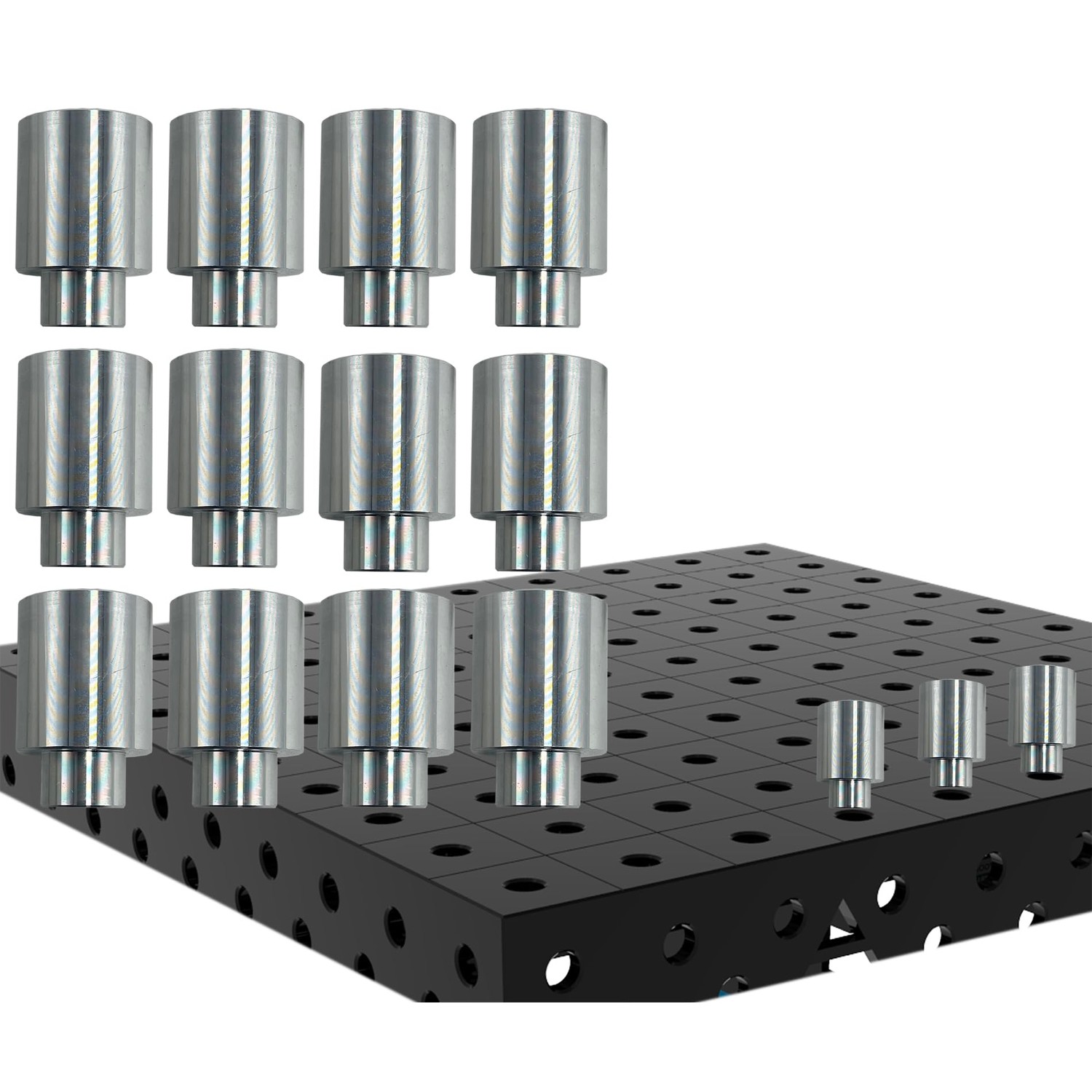 RCTUTEIAO Welding Table Fixture Pins 12 Pcs 5/8 x 1 x 1.5 Stop ...