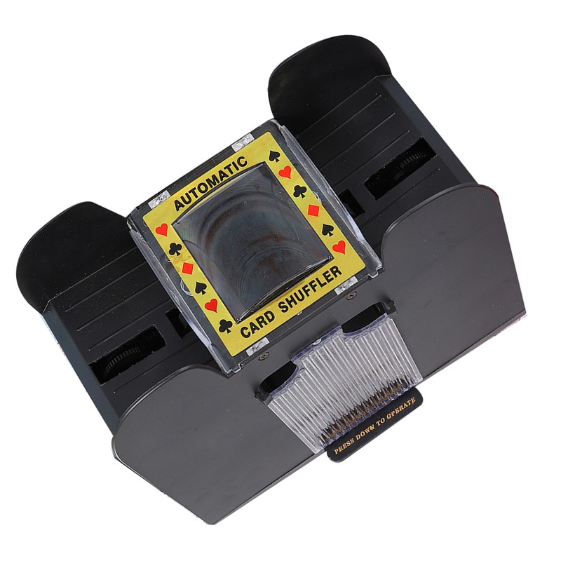 Card Shuffler Automatic Battery Powered Playing Card Shuffler Machine for