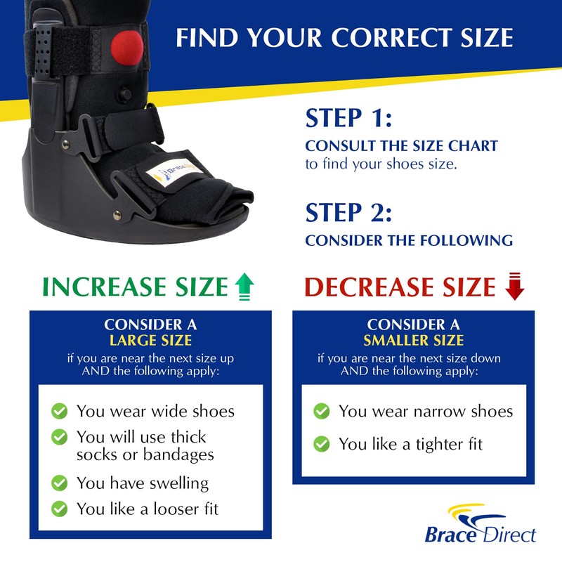 Brace Align Air CAM Walker Fracture Boot Short – PDAC