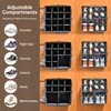 INSTY 2 Pack Shoe Organizer for Closet,Fits up to 32
