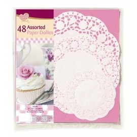 36 Assorted Paper Doilies