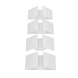 Dog Pet Fence Reinforcement Support Feet Dog Gate Support Feet Easy Installation PP Material 4PCS