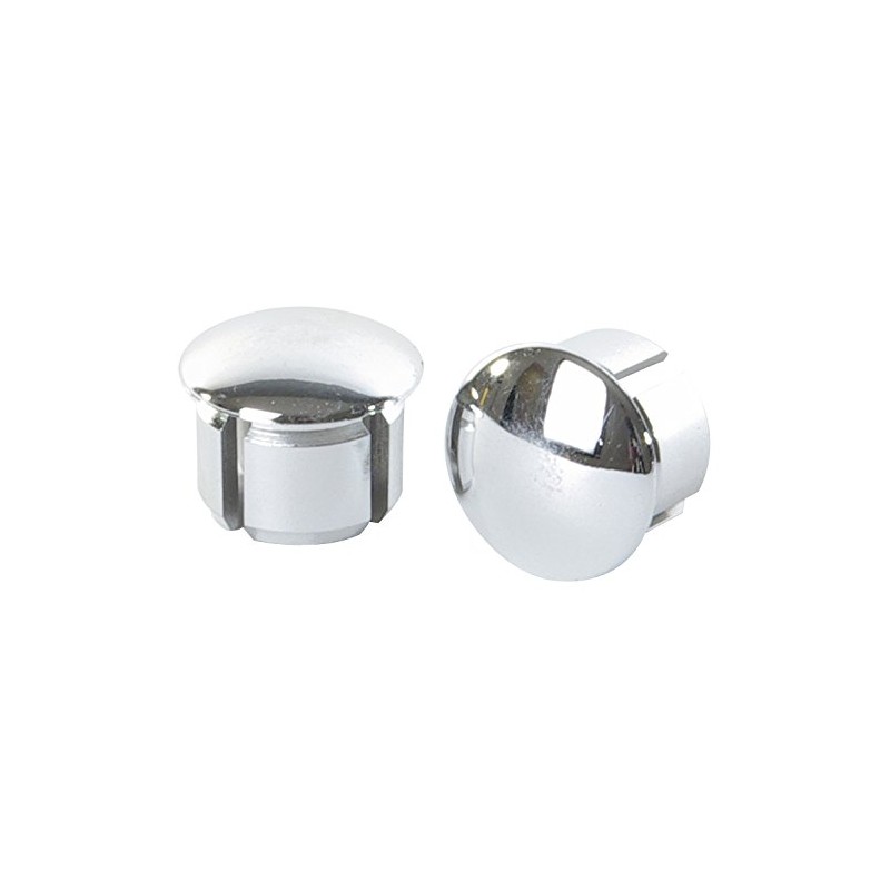 VELOX V27KK00 VINTAGE PLUGS End Plug, 2-Pack, Chrome