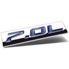 Chrome Finish Metal Emblem 7.0L Badge (Blue Letter)