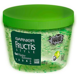 Garnier Fructis Style Gel Hard Tarro, 600 gr