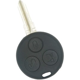 Multibao Smart Car 3 Buttons Remote Key Fob Case Shell City Roadster Fortwo Forfour Blade