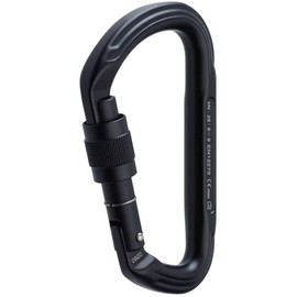 NRS Nuq Screw Lock Carabiner Black