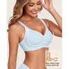 LUXMAY Wireless Bra for Women Support and Lift No Underwire