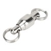 50pcs Ball Bearing Swivels Connector High Strength Stainless Steel Solid