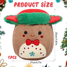 Gingerbread Cushion, Gingerbread Man Plush, Plush Toy Christmas, Gingerbread Pillow, Gingerbread Pillow, Gingerbread Cuddly Toy, Gingerbread Man Christmas Stuffed Animal, Gingerbread Man Figure