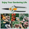 PrunePro Pruning Shears Gardening Scissors Set Professional Hand Pruner Sharp