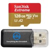 SanDisk 128GB Micro SDXC Memory Card Extreme Works with GoPro