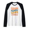 Feeling Purdy Good Today Raglan Baseball Tee