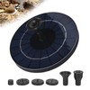 Bird Bath Fountain Floating Bird Fountain Pump Solar Powered Floating