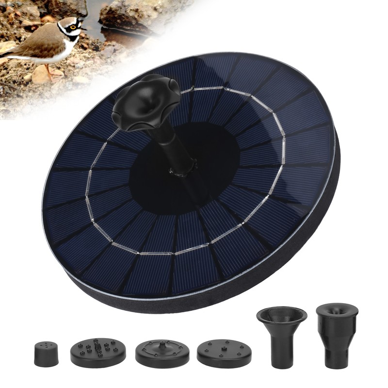 Bird Bath Fountain Floating Bird Fountain Pump Solar Powered Floating