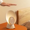 Moonlight Sensor Night Light Speaker Wireless Alarm Clock Bluetooth Speaker