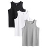 The Essentials Wardrobe Ladies TEW 3 Pack Vest - Basic