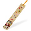 Morikuru TK01-10 Bamboo Bookmark, Print Processing, Length 5.9 inches (15