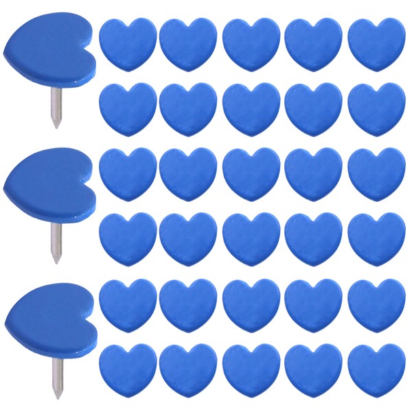 Push Pins Heart Shape Cork Board Decoration Pins Message Drawing