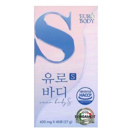 Eurobody S 1 box Bergamot Artichoke Moro Orange Original 550054 / 유로바디S 1박스 베르가못 아티초크 모로오렌지 본사정품 550054