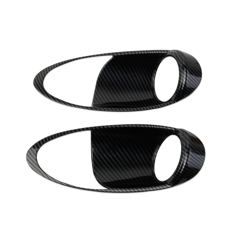 Fewshaw Carbon Fiber Style Inner Door Handle Cover Air Outlet