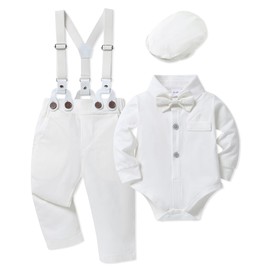 SANMIO Baby Boy Clothes 0-24M Baby Boy Suits 4pcs Baby Boys Baptism Easter Outfits Baby Christmas Clothes
