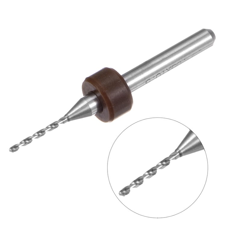 uxcell PCB Drill Bits 1.05mm Tungsten Carbide Rotary Tool Jewelry