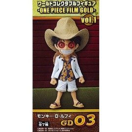 Piece World Collectable Figure ONE PIECE FILM GOLD vol.1 Monkey D Luffy single item (prize)