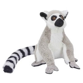 Ravensden Plush Ring Tailed Lemur Soft Toy, 28cm, Standing