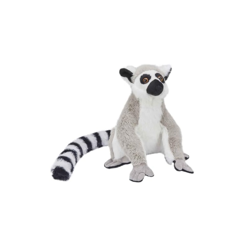 Ravensden Plush Ring Tailed Lemur Soft Toy, 28cm, Standing