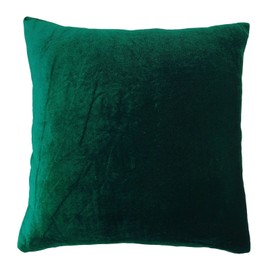 YUGA Decorative Cushion Cover Green Home Décor Throw Pillow Velvet Case - Choose Size