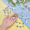 PH PandaHall 24 Pair 6 Sizes 3D Safety Eyes with