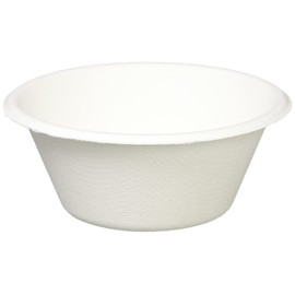 Nagao 3289681 Disposable Paper Dish Bowl, 4.4 inches (11.2 cm), Set of 50