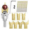 Wooden Bead Maker Drill Bit - 18Pcs 14-25mm Carbide Wood