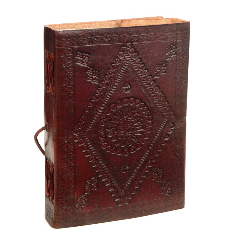 Penny Farthing Leather Journal | 13.5cm x 18.5cm | Handmade,