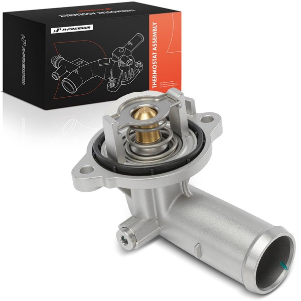 A-Premium Engine Coolant Thermostat Housing Assembly with O-ring Compatible with