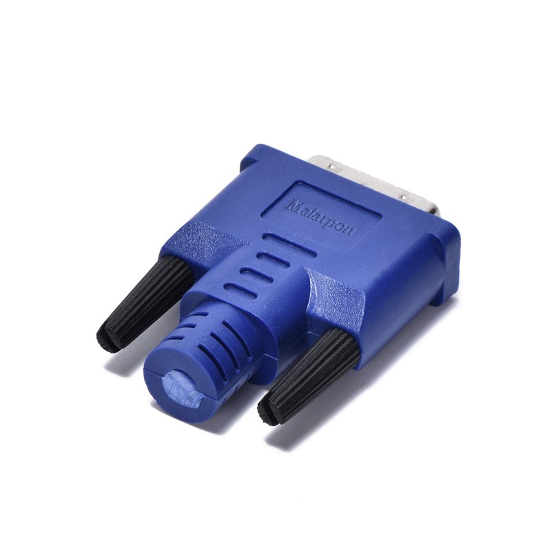 Malarpon DVI Dummy Plug Headless Ghost Graphics Card Display Emulator