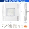 150W LED Canopy Light, 21000LM 5700K, Surface Mount LED Gas