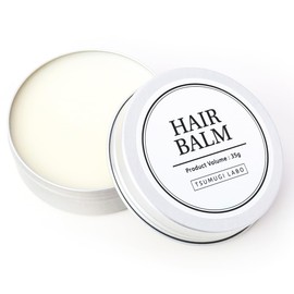 つむぎラボ ヘアバーム ウェットタイプ35g オーガニックシアバター パンテノール アルガンオイル ケラチン TSUMUGI LABO