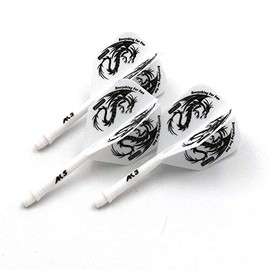 Cuesoul Flights AK5 Large White Dragon Pattern